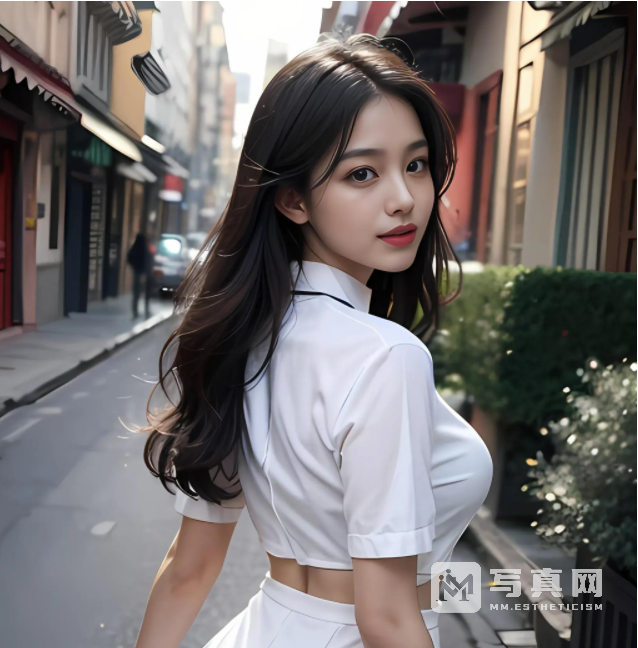 美姿动人！迷人紧身旗袍美女在街头吸睛走过