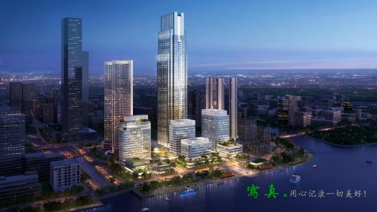 [广州]现代超高层豪宅建筑设计方案