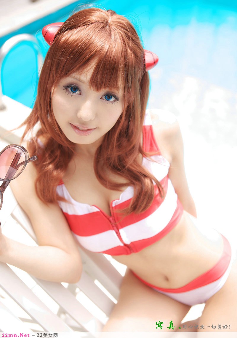 夏日炎炎泳装MM清新写真17