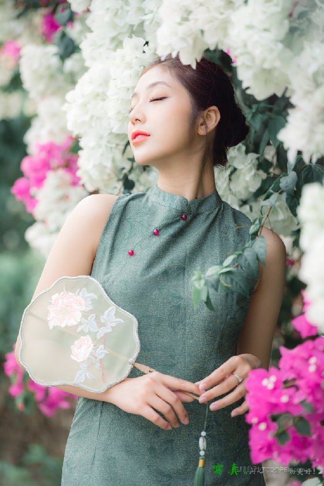 气质美女旗袍艺术照片