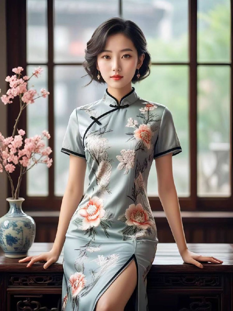 旗袍美人图